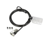 Lucchetto combinazione Kensington universale 3-in-1 per laptop 1,8 m nero acciaio