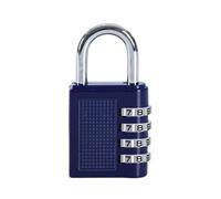 Lucchetto Combinazione Lucchetto a combinazione Lucchetti con password a 4 cifre Valigia Bagagli impermeabile in metallo for armadietto della scuola Armadietto palestra(Blue)