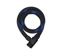 Lucchetto con catena Abus Steel-O-Flex Ivera 7200 nero/blu 85cm supporto incluso