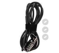 Lucchetto con cavo a combinazione per computer, lucchetto di sicurezza antifurto reimpostabile con password a 4 cifre, lucchetto universale per laptop, notebook, PC, proiettore