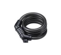 Lucchetto con cavo bbb codeguard 15x1200 mm nero