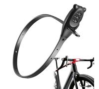 Lucchetto con cerniera - 25,5 x 1 cm, cavo con combinazione, fascette per biciclette, protezione di sicurezza, antifurto per porta, passeggino, cancello, sci, frigorifero, skateboard, scooter