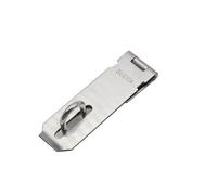 Lucchetto con cerniera e chiusura a scatto, Lucchetto for porta con chiusura e pinzatura in acciaio inossidabile da 3-5 pollici con viti for armadietto in legno da giardino(5 Inch)