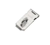 Lucchetto con cerniera e chiusura a scatto, Lucchetto for porta con chiusura e pinzatura in acciaio inossidabile da 3-5 pollici con viti for armadietto in legno da giardino(3 Inch)