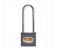 Lucchetto con chiave ad anello lungo 3 chiavi, armadietto for porta esterno antiruggine e antifurto, 32x92mm, 38x108,3mm, 50x126mm