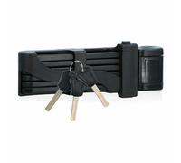 Lucchetto con chiave Dunlop Acciaio Rettangolare Pieghevole