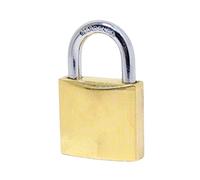 Lucchetto con chiavi, Lucchetto in rame cromato di varie dimensioni 3 chiavi(Chrome,20x30mm)