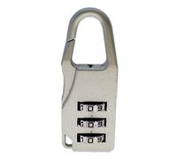 Lucchetto con combinazione a 3 cifre, codice numerico, password per la sicurezza dei viaggi, facile da ripristinare, durevole per la sicurezza di borse e valigie