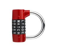 Lucchetto con combinazione a 5 lettere, maniglia per porta, lucchetto con password, per armadietto, bagagli, guardaroba, combinazione senza chiave
