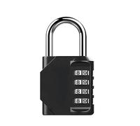 Lucchetto Con Combinazione Lucchetto a combinazione 1 pezzo serrature con password serratura esterna impermeabile a 4 cifre for porta valigia borsa pacchetto armadietto finestra
