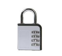 Lucchetto Con Combinazione Lucchetto a combinazione a 4 cifre in lega di zinco impermeabile e antiscasso for borsa da viaggio, porta del magazzino, armadietto della palestra