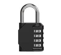 Lucchetto Con Combinazione Mini lucchetto a 4 cifre con quadrante Lucchetto a combinazione di sicurezza da viaggio for esterni for bagagli Valigia Armadietto palestra Protezione