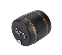 Lucchetto con password per bottiglie di vino, in lega di zinco, combinazione a tre cifre, codice password, protezione vino, 5 x 5 x 5 cm, stabile bottiglia