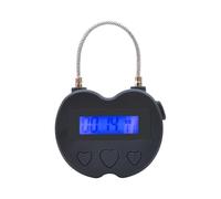 Lucchetto con timer ricaricabile USB, display LCD, per la sicurezza domestica e la palestra, con timer programmabile