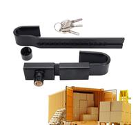 Lucchetto Container - Serratura Porta Rimorchio con 3 Chiavi - Lucchetto Acciaio Regolabile Sicurezza Trasporto Rimorchio Carico Supermercato Logistica Serratura Merci