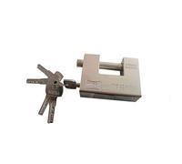 Lucchetto Corazzato Matra Mm 70 Monoblocco Acciaio 5 Chiavi Punzonate