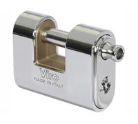 Lucchetto corrazzato Viro Panzer chiave unica ottone forgiato monoblocco