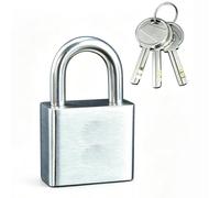 Lucchetto da esterno con corpo a serratura larga, con chiave uguale | Può essere utilizzato all'interno o all'esterno con 3 chiavi(40mm)