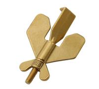 Lucchetto da viaggio portatile for hotel e case, fermaporta regolabile con base antiscivolo(Golden)