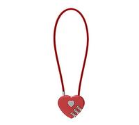 Lucchetto dei desideri per Lucchetto a codice Lucchetti a combinazione per borse da viaggio Valigie Funi metalliche lunghe Lucchetti da viaggio Bagagli