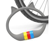 Lucchetto Della Bicicletta Con Codice | Protezione Della Bicicletta | Lucchetto In Silicone Con Antifurto Per Scooter Moto Pendolo Roulotte Porta Terrazza Viaggio Parcheggio Montagna