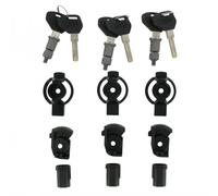 Lucchetto di Sicurezza Givi Keys per Valigie Unify 3 Nero