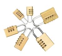 Lucchetto di sicurezza in rame massiccio in ottone con password, codice combinato, for palestra, armadietto digitale, serratura for cassetto, valigia(FS-3-57)