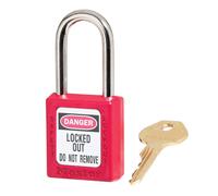 Lucchetto di sicurezza Master Lock 410KARED Lockout Tagout con chiave Keyed-Ali