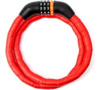 Lucchetto digitale combinato per biciclette, Lucchetto antifurto portatile for bicicletta, lucchetto con cavo codice digitale a combinazione a 4 cifre