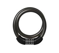 Lucchetto digitale combinato per biciclette, Nero, 90 cm, lucchetto for bicicletta, combinazione a 5 cifre, antifurto, catena for(Black,90cm)