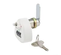 Lucchetto digitale in lega di zinco per armadietti e cassetti, combinazione a 3 cifre per un facile accesso (25 mm bianco)