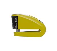 Lucchetto disco Auvray B-LOCK con allarme 120 dB perno 10 mm giallo/nero S.R.A.