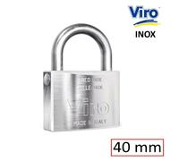 LUCCHETTO FAI BY VIRO INOX "MARE" MM 40 - Ferrero Ferramenta