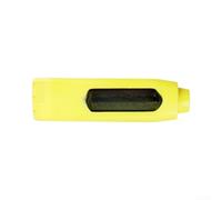 Lucchetto Freno e per acceleratore per moto Compatto Nylon Lucchetto | Blocca manubrio, freno e per acceleratore; protezione multi-punto contro il furto; nylon resistente(Yellow)