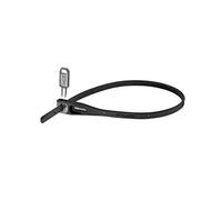 Hiplok Z LOK, Fascetta di sicurezza multiuso, Unisex, BLACK, Circonferenza di chiusura 40 cm