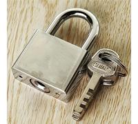Lucchetto in acciaio inossidabile da 4 chiavi, resistente, antiruggine, impermeabile, adatto per dormitori, magazzini e cancelli in ferro, lucchetto impermeabile 5 pezzi,5 pezzi/40 mm,5 pezzi/50 mm,5 