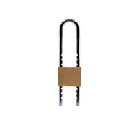 Lucchetto In Ottone 50Mm Con Catenaccio Regolabile Altezza 63-154Mm SCAPLBSLIDE