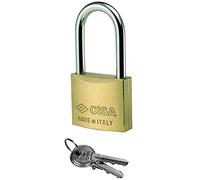 LUCCHETTO IN OTTONE ARCO LUNGO 22011 - - mm.40 FER 64361