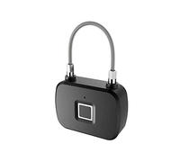 Lucchetto intelligente con impronta digitale, Impronta Digitale Pa One Touch 10 Impronte Digitali 15 Mesi for Armadietti Valigia Nero