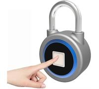 Lucchetto intelligente con impronta digitale, Impronta digitale Pa USB ricaricabile 5x7,8x2,3 cm for valigia armadietto palestra