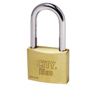 LUCCHETTO RETTANGOLARE ARCO LUNGO mm 40 10 PZ