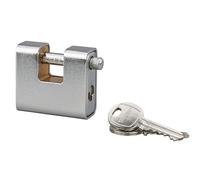 Lucchetto Land blindato, acciaio, da esterno, arco in acciaio, 60mm, 3 chiavi - THIRARD