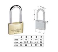 Lucchetto Locking Line Arco Lungo 20011 30 mm (ART.20011300) Cisa 12 Pezzi