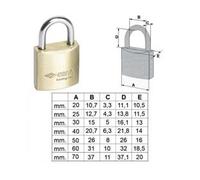 Lucchetto Locking Line Arco Normale 20010 60 mm (ART.20010600) Cisa 6 Pezzi