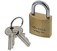 Lucchetto Locking Line Cisa Logo Ottone 70 mm cod. 21010-70-0