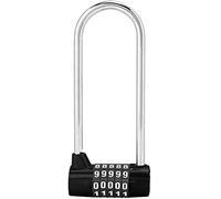 lucchetto， Lucchetti for bagagli, lucchetto, con codice di combinazione a 5 cifre, extra lungo, adatto for valigie, armadi, palestra, bicicletta, cassetta degli attrezzi