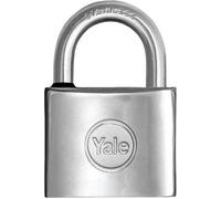 Lucchetto Marino Y114 Yale Ottone Cromato Arco Acciao Inox Chiavi 2 50 mm