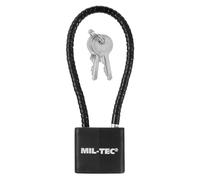 Cadenas à Clés Câble d'Acier 200 mm Mil-Tec