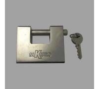 LUCCHETTO MONOBLOCCO CON CHIAVE KA TITAN SIKURO 84 mm Lucchetti Arco Corazzati