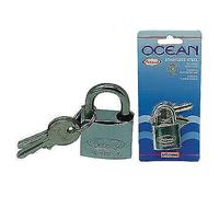 LUCCHETTO OCEAN 2700MB POTENT OTTONE ARCO ACCIAIO INOX CHIAVI 2 MM 40 PZ 2
